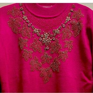Beaded sweater